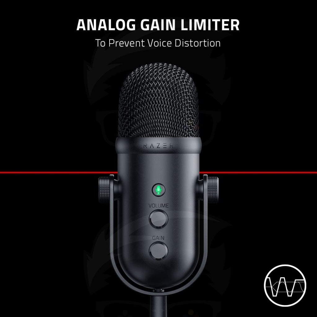 Razer Seiren V2 Pro USB Microphone for Streaming and Gaming Razer Seiren V2 Pro USB Microphone for Streaming and Gaming
